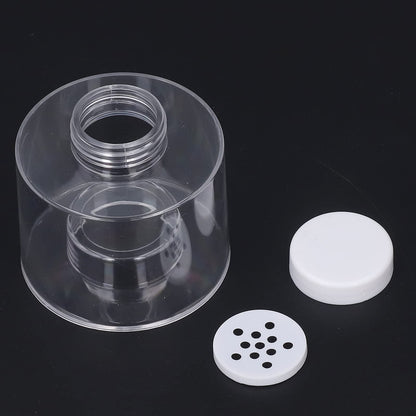 AYNEFY 6 Pcs Stackable Pot,Transparent Tower Seasoning Bottle Storage Container Kitchen Seasonings Jars Salt Storage Box Organizer