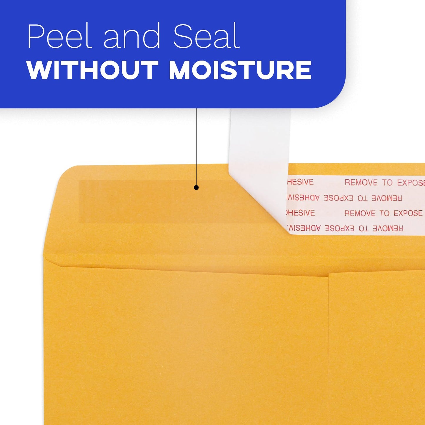 10x13 Catalog Envelopes Self Seal 100 Pack, Goefun 80GSM Paper Large Yellow Brown Manilla Envelopes with Peel and Seal Flap for Mailing, Organizing and Storage
