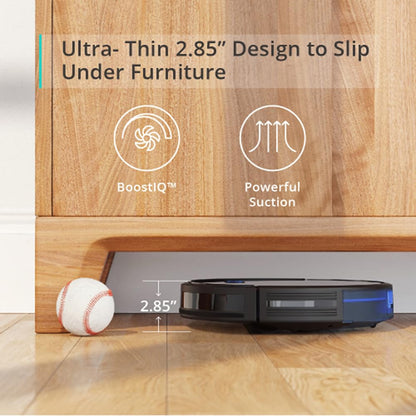 eufy Robot Vacuum Omni C20, Robot Vacuum and Mop Combo, All-in-One Station, Auto Mop Washing and Auto Drying for Hands-Free Cleaning, 7000 Pa Powerful Suction, Self Emptying, 3.35-Inch Design