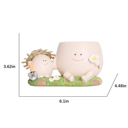 Pricetail Face Planter Pots Cute Plant Pot for Plants, Unique Lovely Flower Pot Succulent Planter Pots Gift Idea for Mother Christmas