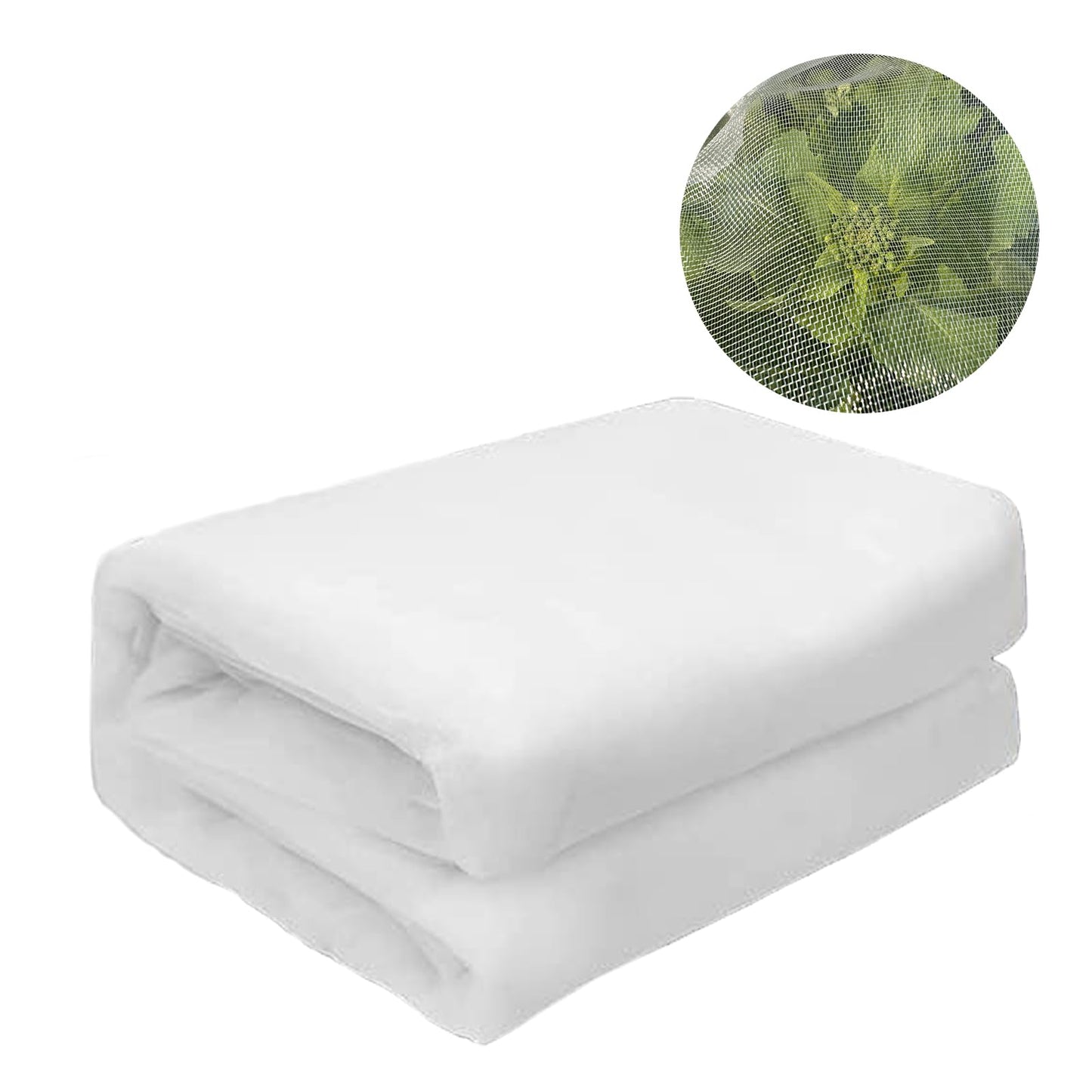 Vocray 10X10Ft Garden Netting Pest Barrier – Ultra Fine Mesh Netting Plant Covers & Row Cover, Protects Vegetables, Fruits, Flowers from Mosquitoes, Insects, Birds, Deer & Squirrels