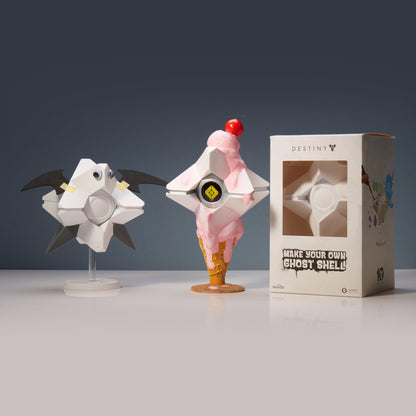 Numskull Official Destiny 2 DIY Blank Ghost Shell 7" Vinyl Figure - Official Collectible, Customizable Replica for Destiny Fans and Collectors - Official Bungie Merchandise