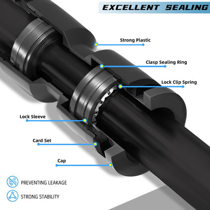 30PCS Push-to-Fit Drip Irrigation Emitters for 1/4 inch Irrigation Tubing, Adjustable 360 Degree Vortex Drip Emitters with Stake, Irrigation Dripper Sprinklers for Drip Irrigation System