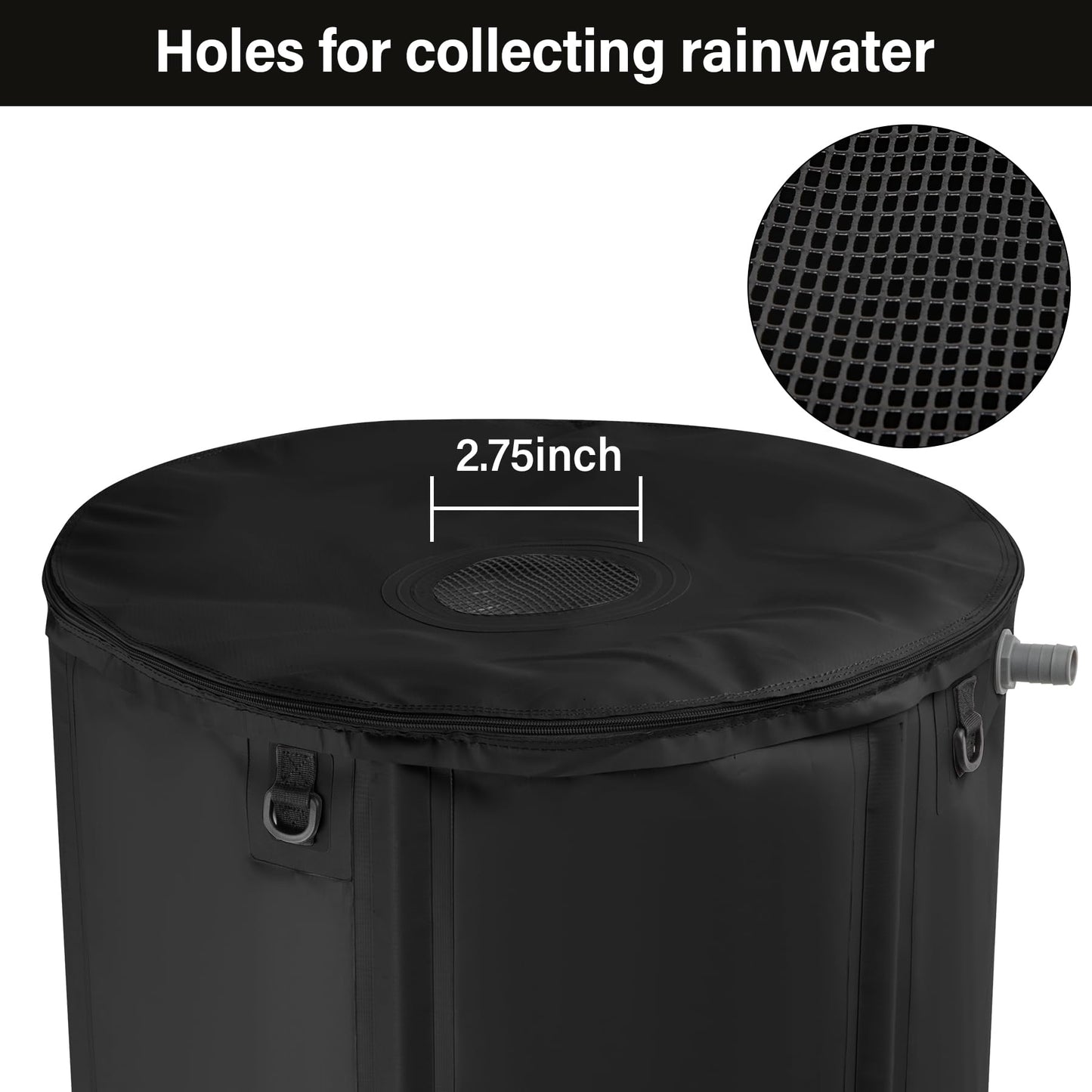 Toriexon Auto Drip Irrigation System Kits for Plants, with 13 Gallon Bucket and 25W Water Pump, Automatic Watering System for Indoor and Outdoor for Grow Tent, Greenhouse, Lawn