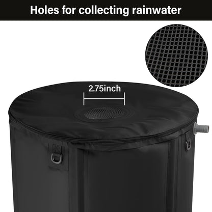Toriexon Auto Drip Irrigation System Kits for Plants, with 13 Gallon Bucket and 25W Water Pump, Automatic Watering System for Indoor and Outdoor for Grow Tent, Greenhouse, Lawn