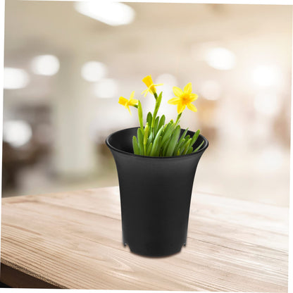 SUPVOX High Waist Plastic Flower Pots 15Pcs Small Indoor Plant Containers for Succulents and Home Decoration Practical Patio Garden Planters