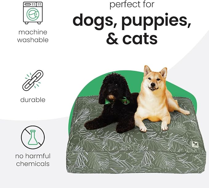 Molly Mutt Panama Dog Bed Duvet Cover, 100% Cotton Canvas Cover for Dog, Puppy, or Cat Bed, Durable, Washable, and Free of Harmful Chemicals, Huge, 36"x45"x5"