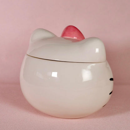 Hello Kitty Figural Head Cookie Jar, 8"L x 7"W x 6.75"H created by Blue Sky Clayworks