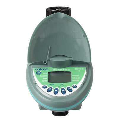 Galcon 9001 Series Hose End Irrigation Timer for Balconies, Patios, Gardens, or Lawns, with Drip or Sprinklers (9001D Digital)