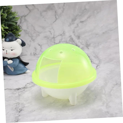 SUPVOX 3pcs Hamster Bathroom Chinchilla Dust Bath Guinea Pig Hideout Pet Cleaning Bath Tub