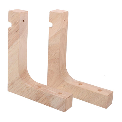 ARTIBETTER Wooden Plant Hangers 2pcs Planter Hooks for Wall Heavy-Duty Indoor Outdoor Hanging Plant Brackets Flowerpot Holders Suitable for Garden Patio