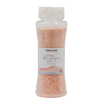 Himalayan Secrets Natural Pink Salt - Cooking Salt, Fine Grain Gourmet Salt, Kosher Certified, Pure Flavor, Healthy, No Additives, Rich in Minerals, Easy Sprinkle Butterfly Top (17.6 oz Shaker)