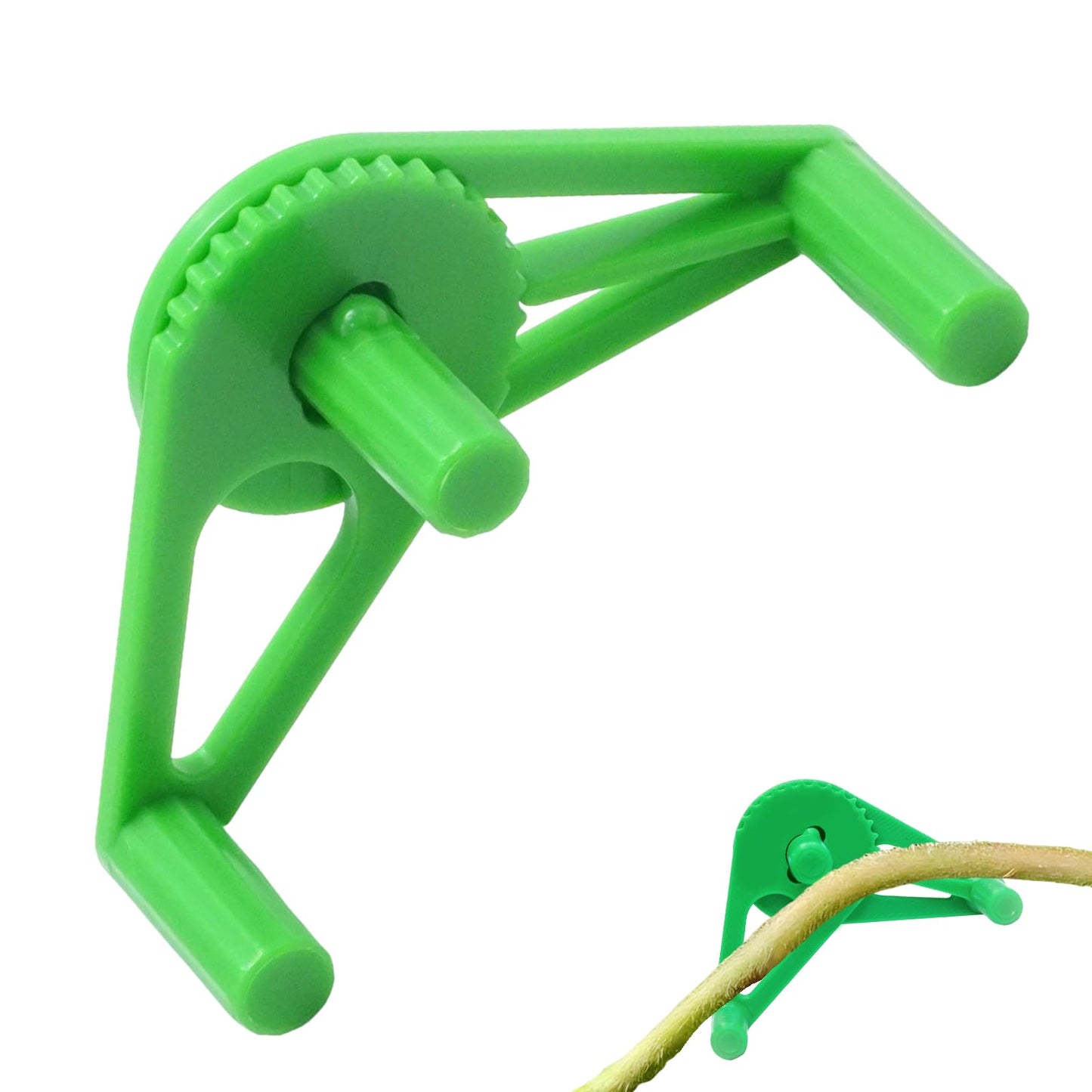 AXGSRV 50 PCS Adjustable Plant Training Clips, Green Low Stress Support Clips for Stem Bending, Ideal for Grow Tents and Gardening