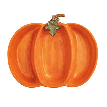 Mud Pie Thanksgiving Triple Dip Pumpkin Server