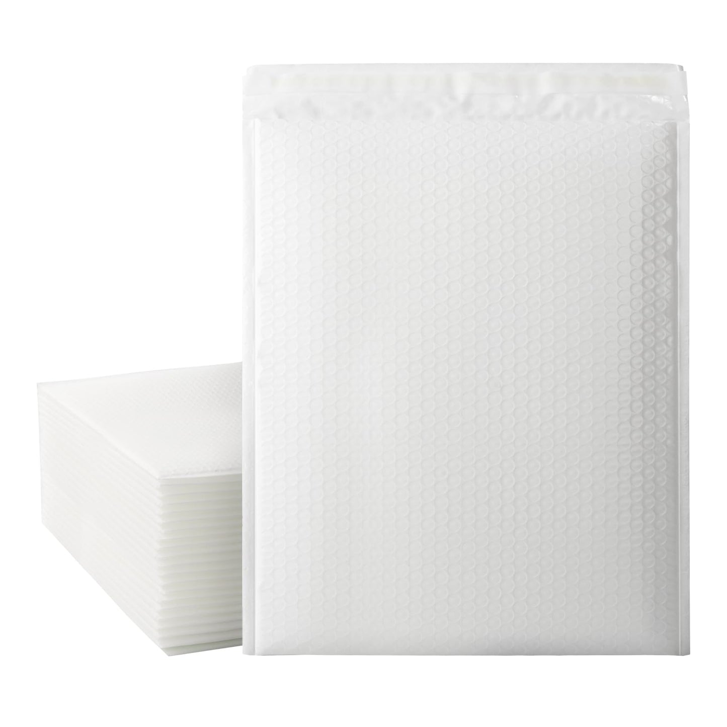 zmybcpack 12x15 Inch 25 Pack Poly Bubble Mailers Self-Seal Padded Envelopes for Clothing,Large Bubble Envelopes Bags for Shipping, Packing