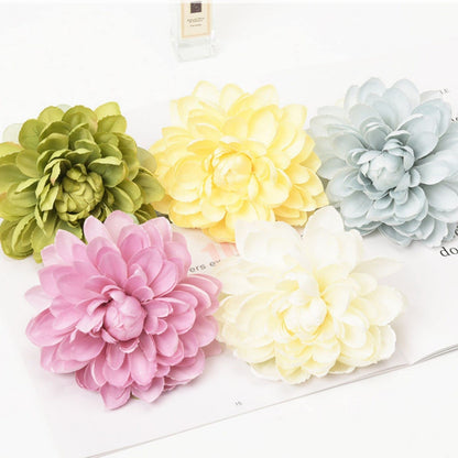 2pcs Flower Curtain Buckles, Decorative Contemporary Style Curtain Ties with Large Flower Designs, Adjustable Length Curtain Ties for Indoor and Outdoor