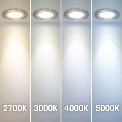 Armacost Lighting PureVue 233412 Dimmable LED Puck Light - Soft Bright White, White Finish