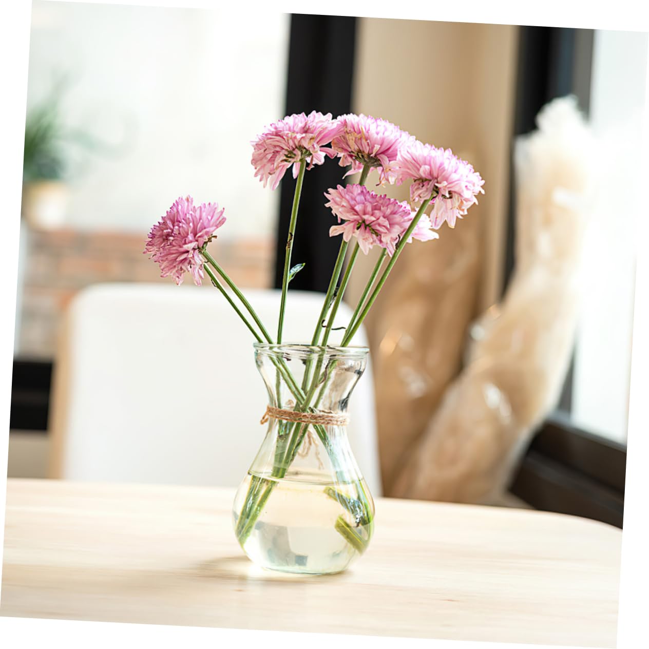 BESTOYARD 5pcs Glass Vases for Flowers Terrarium Decor Centerpieces for Indoor Plants Bud Vases