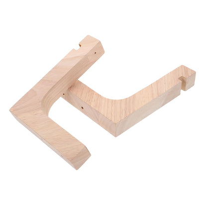 jojofuny 2pcs Wood Plant Wall Hooks Heavy Duty Hanging Plant Hangers for Indoor Outdoor Garden Planter Hooks with Natural Wood Finish