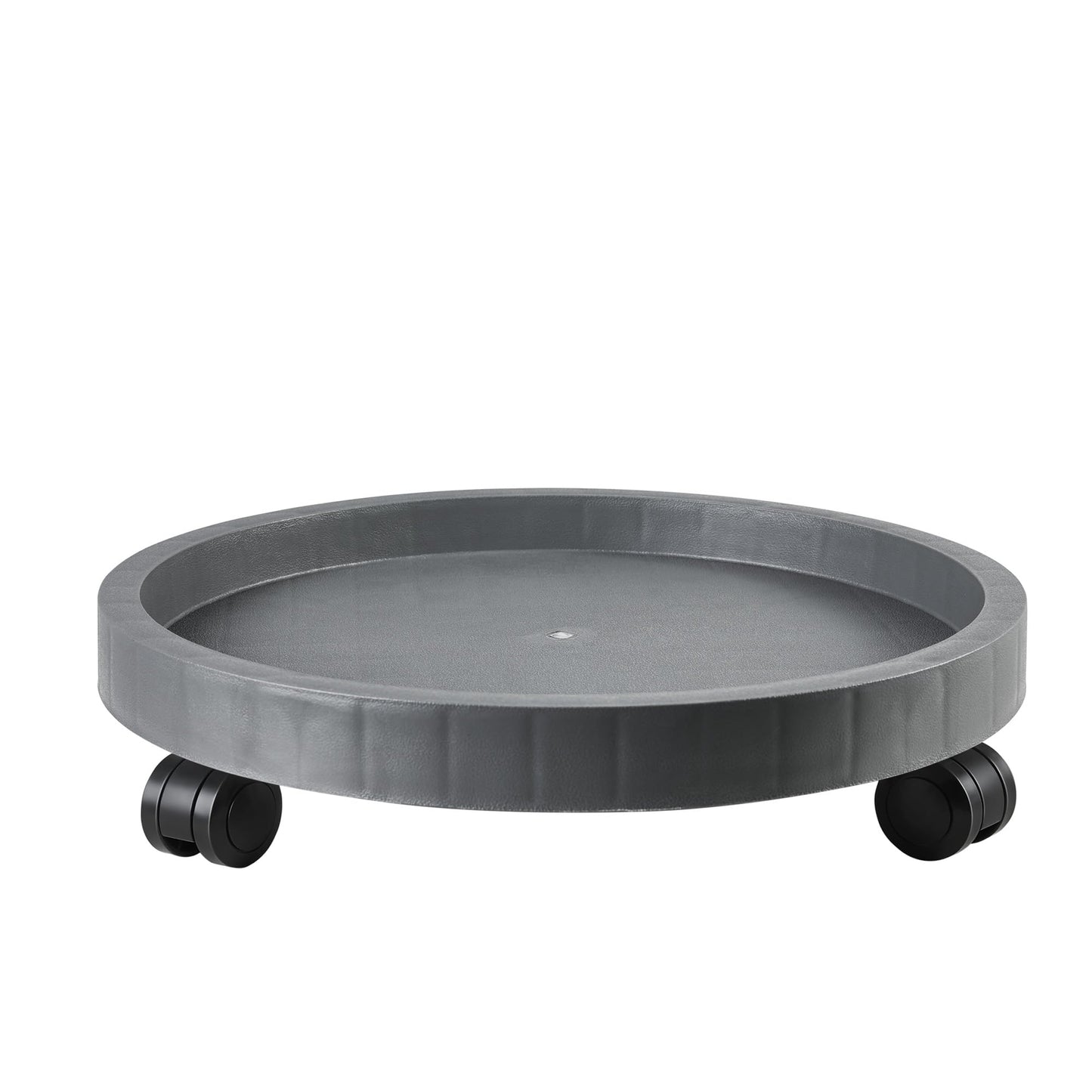 3PCS,14.2 Inch, Planter Caddies Rolling Saucer Caddy with Wheels, Heavy Duty Wheeled Stand for Potted Plant, Round Coaster Roller Base Tray with Casters, Flower Pot Dolly Holder for Indoor Outdoor
