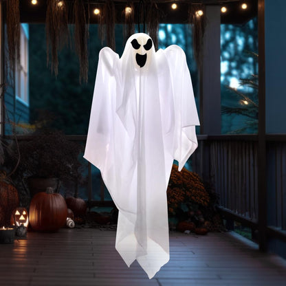JOYIN 3 PCS Halloween Party Decorations 27.5" Hanging Ghosts, Cute Flying Ghosts for Front Yard Patio Lawn Garden Party Décor and Holiday Decorations
