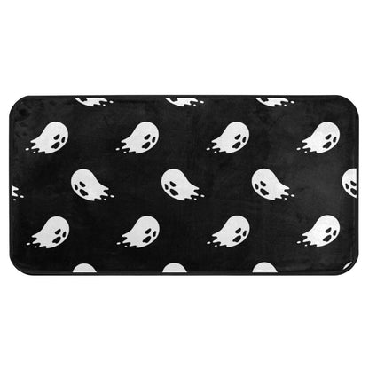 Halloween Spooky Ghosts Kitchen Rug Kitchen Mat Runner Rugs Non Slip Laundry Floor Door Mats Soft Doormat Carpet Home Decor 39 X 20 Inch