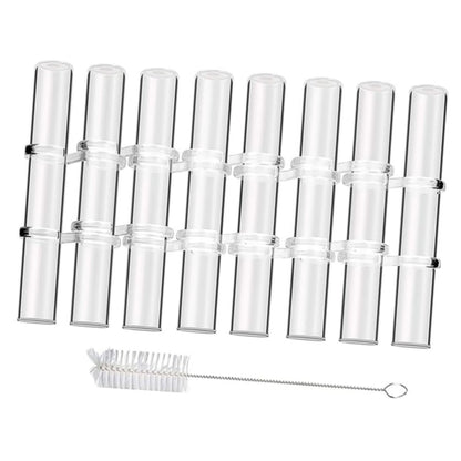 PRETYZOOM Propagation Vase Set 1pc Tube Plant Terrarium Holder for Home Office Plant Propagation Tubes Glass Vase Hook