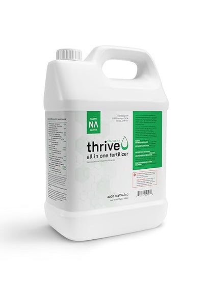 Thrive Planted Aquarium Fertilizer -All in One Planted Tank Liquid Fertilizers - Micro & Macro Nutrient Rich Food for Aquatic Plants - Highly Concentrated (4000ml)