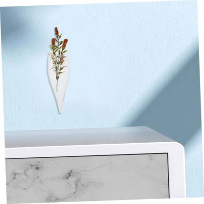 Luxshiny Wall Mounted Glass Flower Planter Transparent Terrarium Vase for Hydroponic Plants Fish Tank Versatile Home Decor for Bathroom Living Room Office