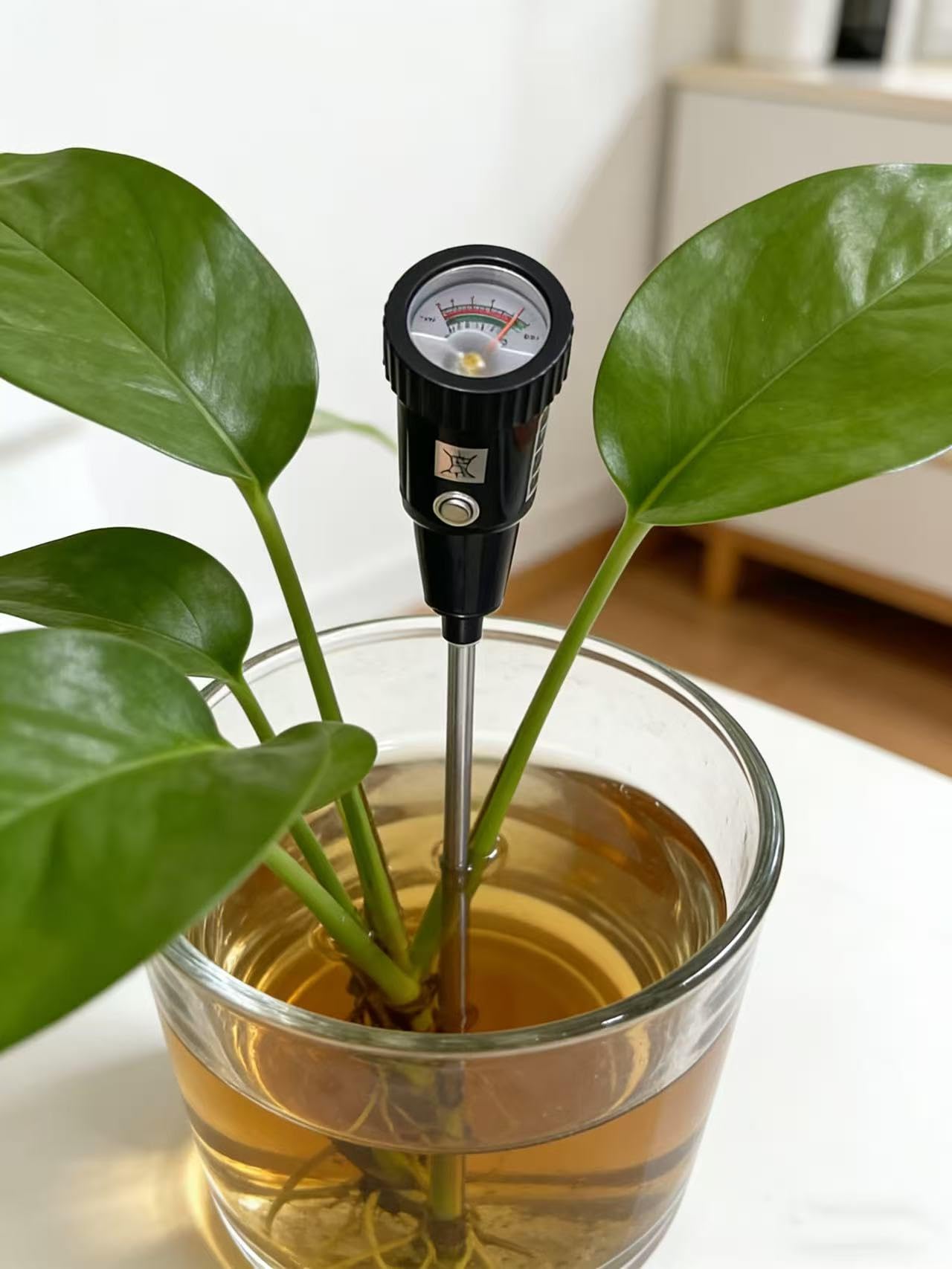 Soil Moisture Meter, Quickly detect Soil Acidity and Alkalinity Without the Need for Batteries, Portable Soil ph Meter, Le for Gardens, Lawns, Larms, and Indoor Potted Plants,295 mm Long