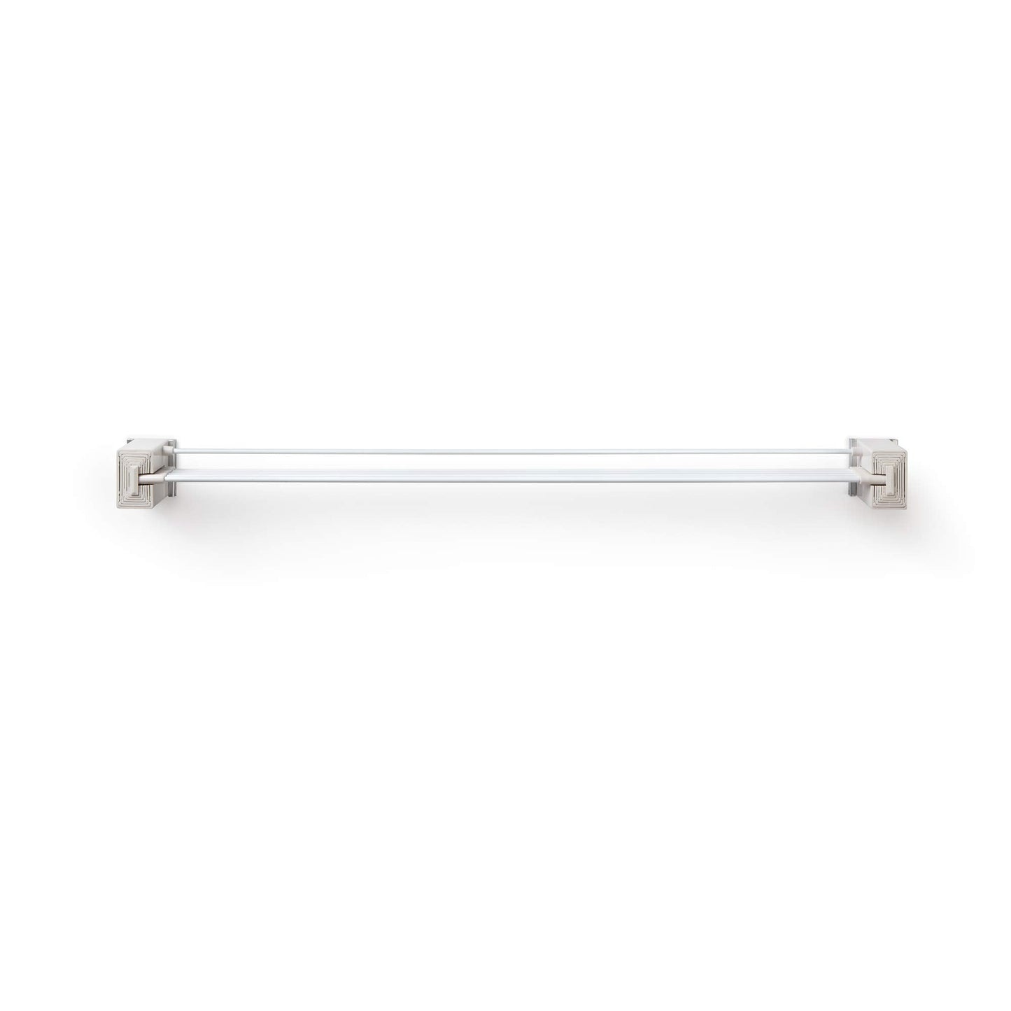 Rayen 0027.01 Wall Mounted Telescopic Clothesline, Painted Steel,ABS, White, 80 x 37 cm