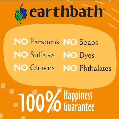 earthbath, Oatmeal & Aloe Itch Relief Shampoo - Dog & Cat Oatmeal Pet Shampoo, for Itchy and Dry Skin, Made in USA, Cruelty Free, Vanilla and Almond - 128 Oz (1 Pack)