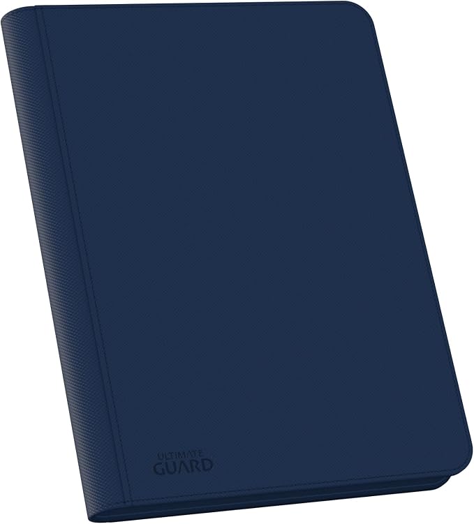 Ultimate Guard Zipfolio 320 – 16 Pocket Xenoskin Blue