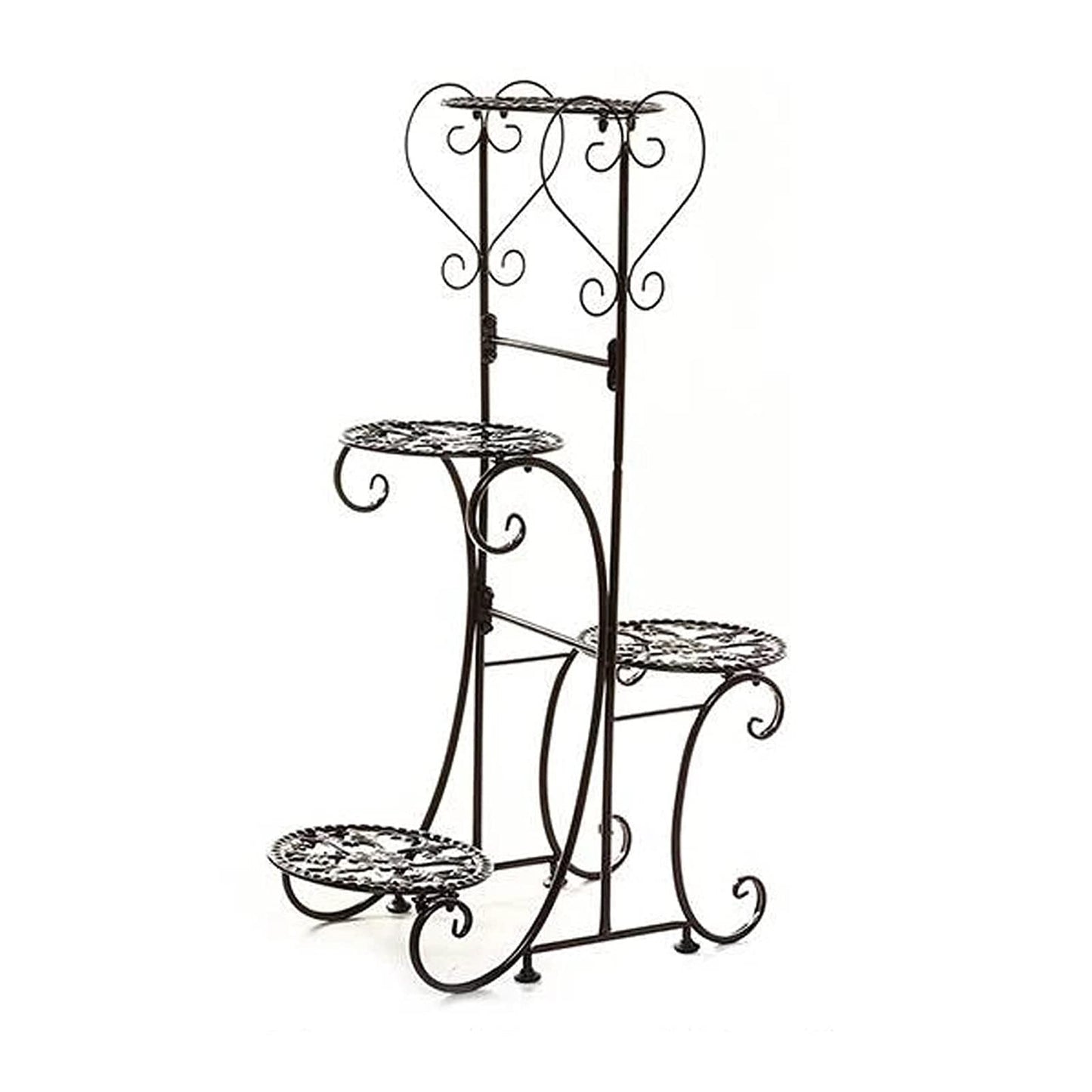 iumLeap Flower Stand Tricycle Plant Stand Flower Pot Cart Bicycle Holder Rack for Home Garden Patio Plant Stand