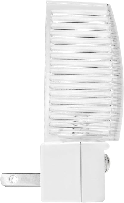 Maxxima MLN-16 LED Plug in Night Light - Features Auto Dusk to Dawn Sensor 5000K Daylight, 5 Lumens, Ideal for Bedroom, Bathroom, Hallway, and Senior Living Use - 4 Pack