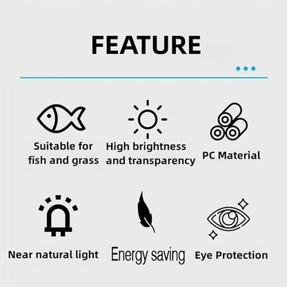 Nano Aquarium Light, 5W Full Spectrum LED Clip-On Fish Tank Light with Timer & Dimmer, 3 Lighting Modes for Freshwater Plants, Betta & Nano Tanks (1–5 Gallons)