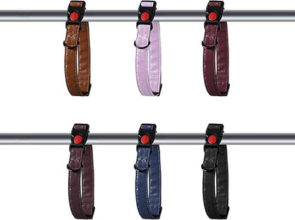 Soft Leather 4ft Dog Collar and Leash Set,Stylish 4ft PU Leather Dog Training Leash, Adjustable Durable Pet Collars with Quick Release Buckle for Large Dogs,Medium Dogs,Terracotta (terracotta, 4 feet)