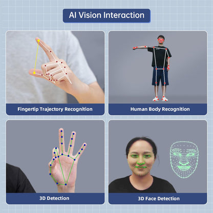 ROS2 Robot Car for RaspberryPi ChatGPT Large AI Model Programmable AI Vision Robot Ackermann Chassis SLAM Mapping Auto Driving Voice Control, Python Robotic for Adult, MentorPi A1 Starter & RPi5 4G