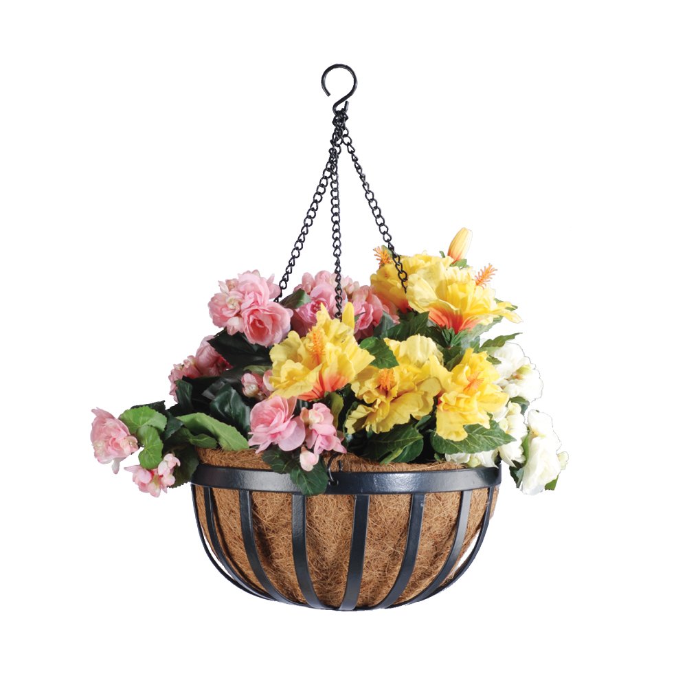 Arcadia Garden Products 1592 Solstice Series Coconut Hanging Basket 16-Inch