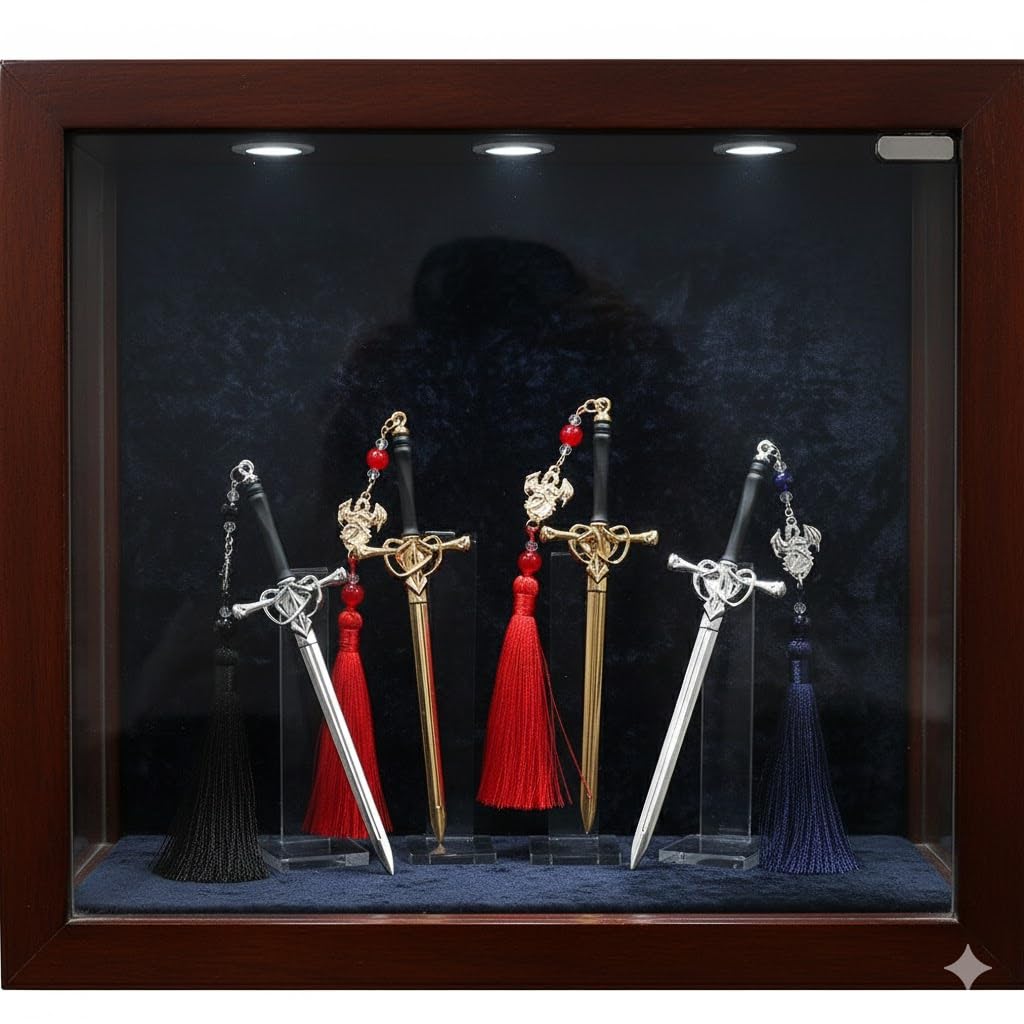 3PCS Dragon Sword Metal Bookmarks Set 2.0, Fantasy Bookmark with Tassle,Cool Bookmarks for Women and Men,Book Accessories Gifts for Book Lovers (Dragon Sword)