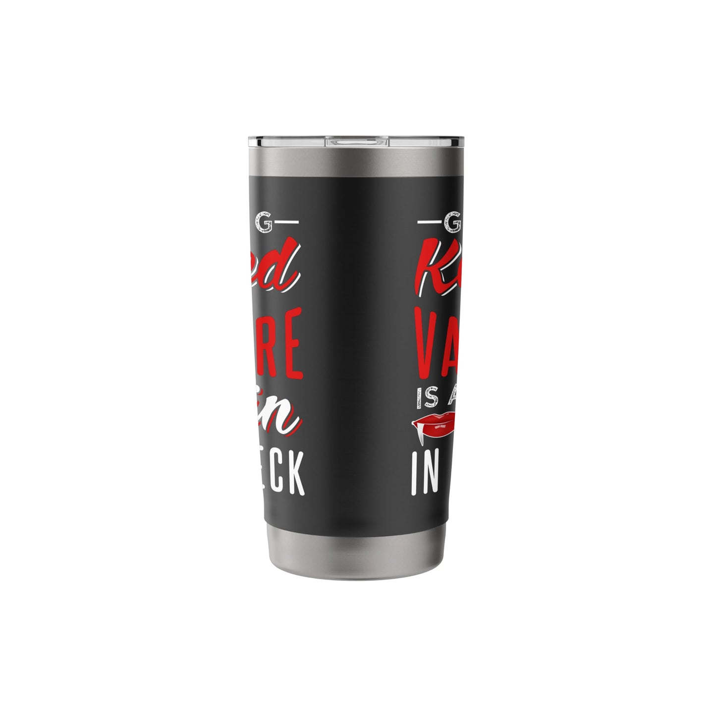 Horror Halloween Vampire Design For Women Stainless Steel Insulated Tumbler