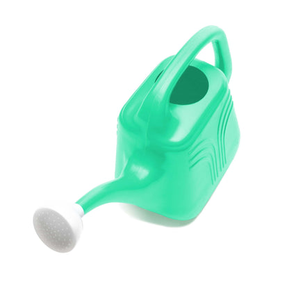 Bloem Classic 2 Gallon Plastic Watering Can - Indoor/Outdoor with 256 Fl Oz Capacity, Removable Nozzle, Mint Green