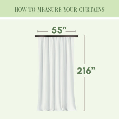 Elegant Comfort Lightweight Sheer Voile Window Scarf Valance - 216 Inch Long - 1 Panel Sheer Curtain for Living Room, Event Decor, Bedroom, (1 Piece) 55" X 216'' Long, Gray