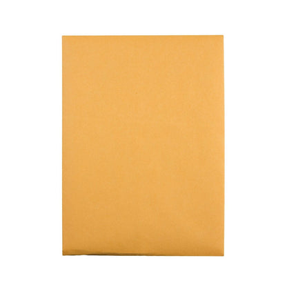 Quality Park Gummed Kraft Clasp Envelopes, 7.5 x 10.5, Box of 100 (37875), Light Brown