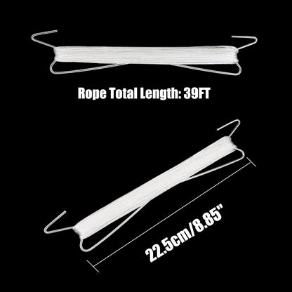 Bandelt 20pcs Tomato Support Hooks with 100pcs Tomato Clips, Tomato Climbing Hooks with 39ft Twine to Prevent Tomatoes from Pinching or Falling Off for Plant Vegetable Plant Fruit Flower