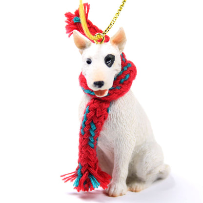 Conversation Concepts Bull Terrier Tiny Miniature One Christmas Ornament - Delightful!