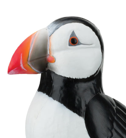 Regal Art & Gift Metal Garden Décor - Decorative Handcrafted Yard Art, Statue & Garden Sculpture for Lawn, Patio & Outdoor/Indoor Display - Puffin