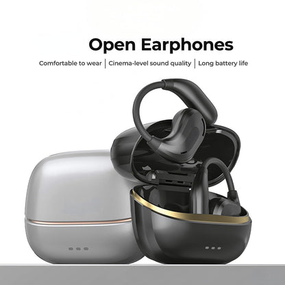 QYGCKJ NE18 AI Translation Earbuds Real Time, 135 Language Translator Earbuds, 3-in-1 Buletooth 6.0 Wireless Translating Device with 4 Mode, Translate Ear Buds for Travel Business Learning (Black)