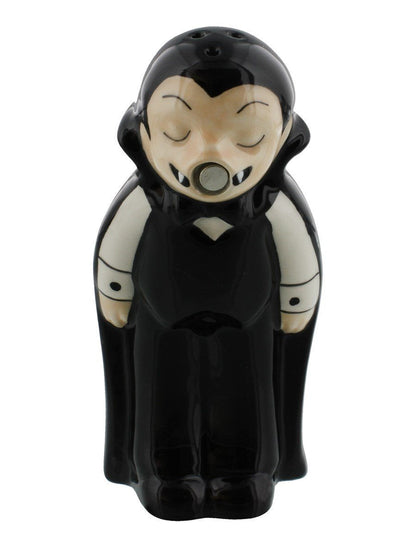 Pacific Giftware Vampire Love at First Bite Magnetic Kissing Ceramic Salt and Pepper Shakers Set