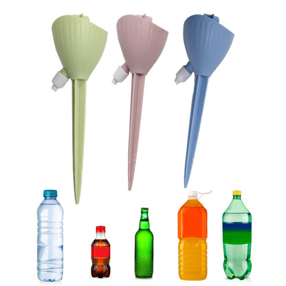Automatic Indoor and Outdoor Watering Systems, unattended Watering Systems for Cauliflower and Vegetable Plants During Vacations, Adjustable Water Droplet Size and Speed drippers, Soil wetting Tools.